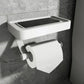 Stylish Bathroom Paper Holder with Storage Rack