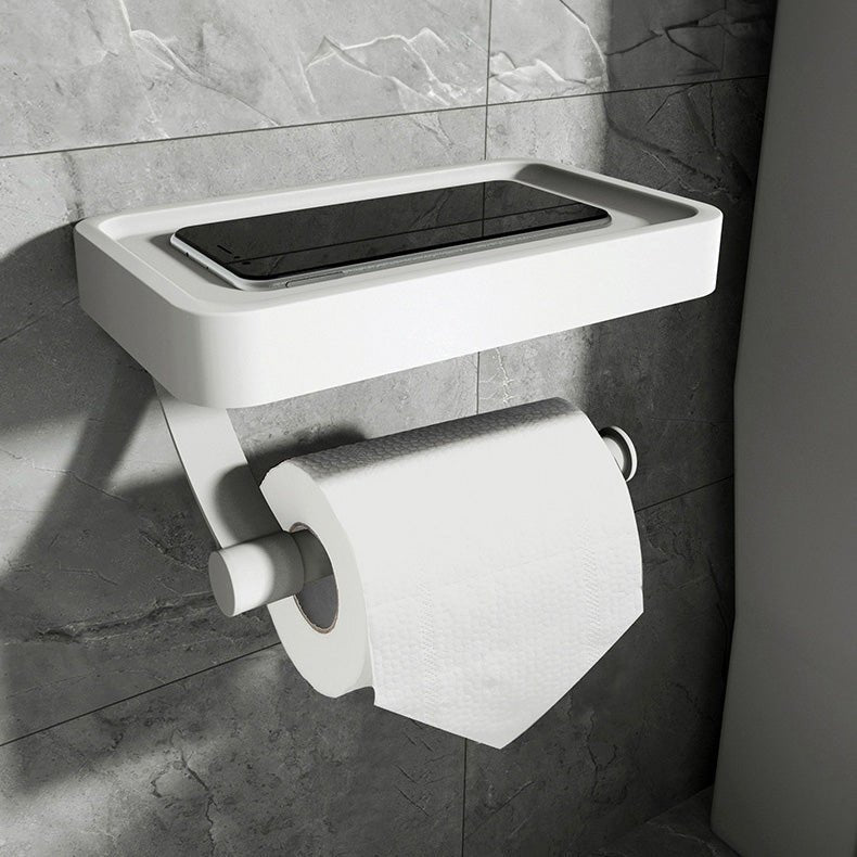 Stylish Bathroom Paper Holder with Storage Rack