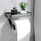 Stylish Bathroom Paper Holder with Storage Rack