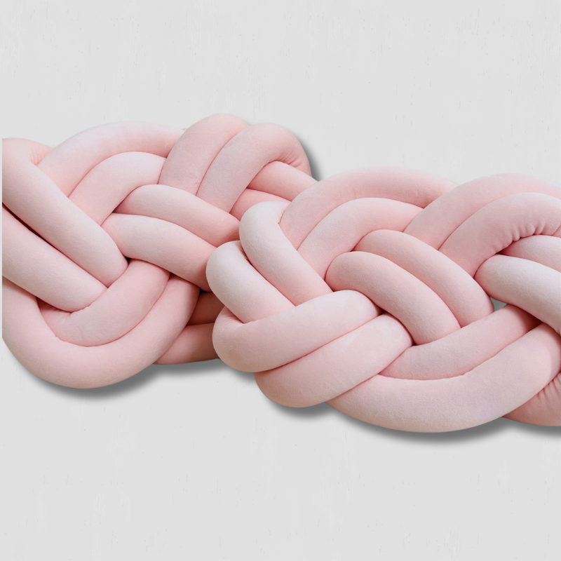 Soft Braided Throw Pillow - HappyKidMart