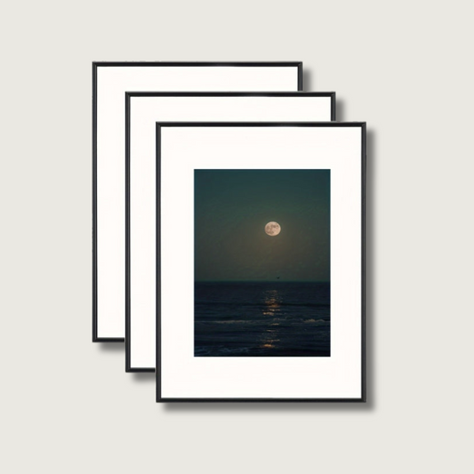 Stylish Picture Frame Set | Black Decorative Wall Collection - HappyKidMart
