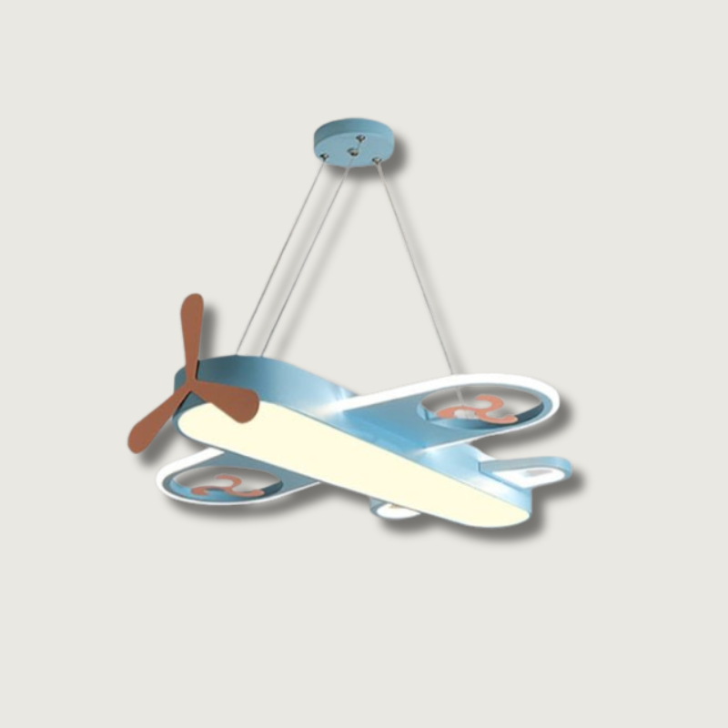 Fun Airplane LED Ceiling Light - HappyKidMart
