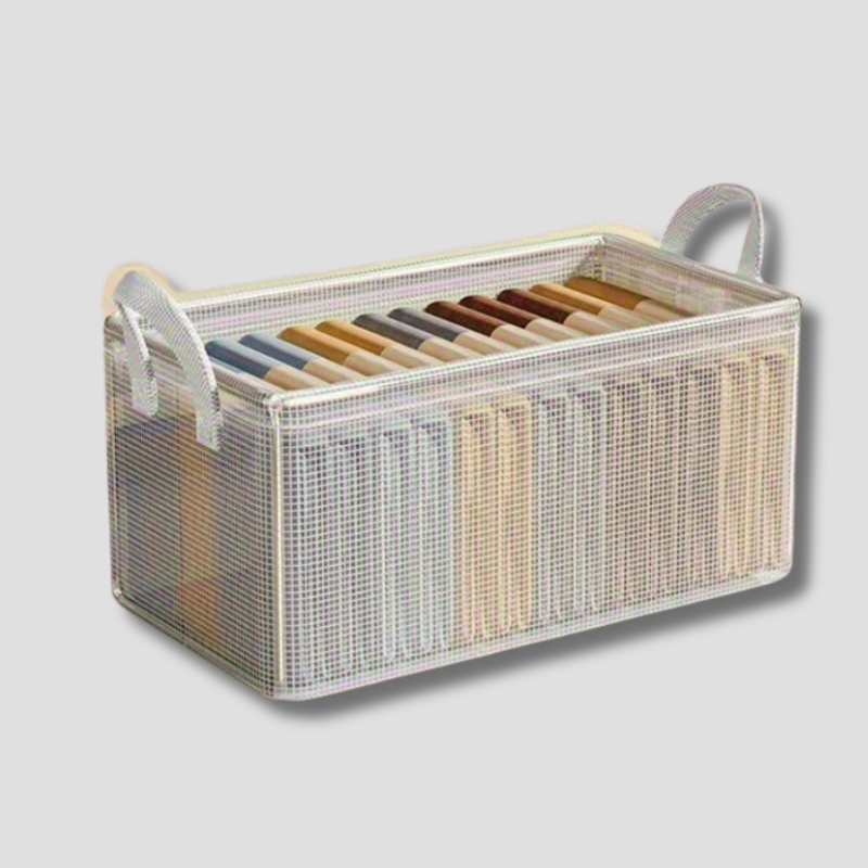 Portable Storage Containers Set with Breathable Mesh - HappyKidMart
