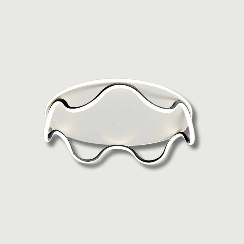 Stylish Wave LED Ceiling Panel Light - HappyKidMart