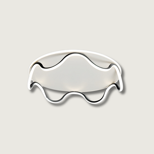 Stylish Wave LED Ceiling Panel Light - HappyKidMart