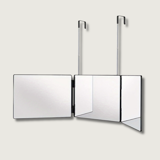 Large Rectangular Wall Mirror with Adjustable Tilt - HappyKidMart