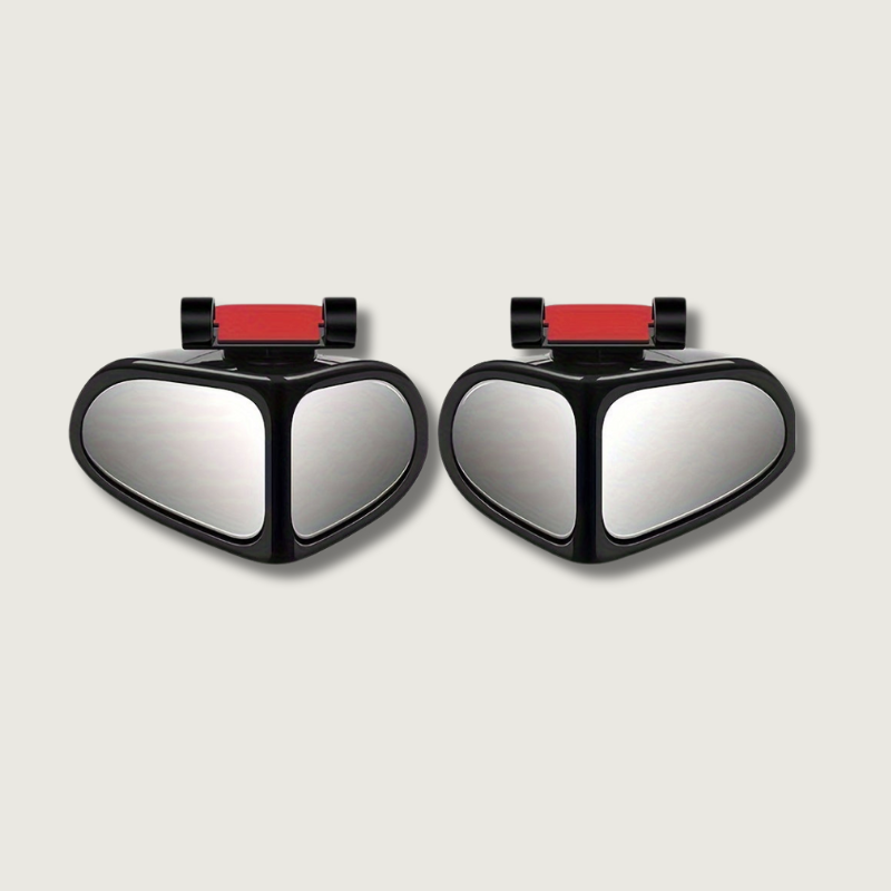Clear Rear View Blind Spot Mirrors | Adjustable Wide Angle - HappyKidMart