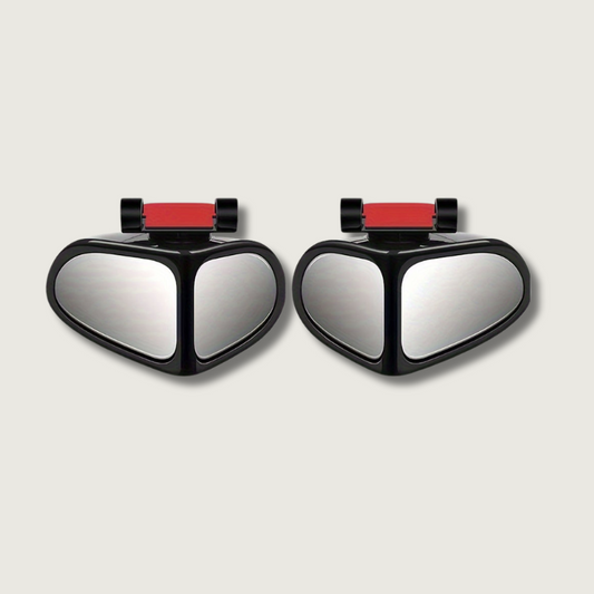 Clear Rear View Blind Spot Mirrors | Adjustable Wide Angle - HappyKidMart