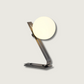 Elegant Glass Table Lamp with Metal Base - HappyKidMart