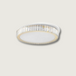 Luxury Round LED Ceiling Light with Golden Finish - HappyKidMart