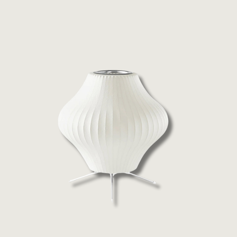 Contemporary White Tripod Table Light - HappyKidMart