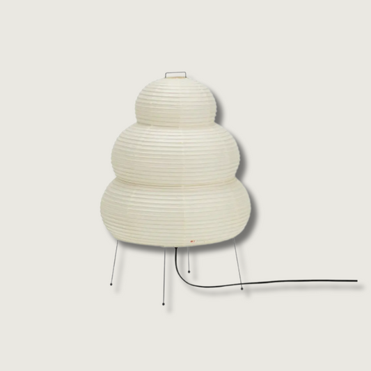 Asian Style Paper Shade Floor Lamp - HappyKidMart