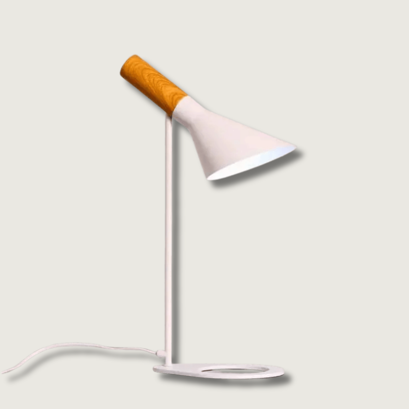 Contemporary Wooden Desk Lamp Adjustable Bright Light - HappyKidMart