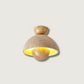 Stylish Wooden Dome Ceiling Lamp - HappyKidMart