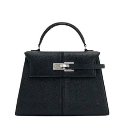Small Chic Crossbody Purse With Metal Details