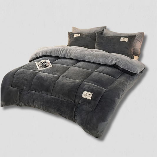 Soft Quilted Bed Comforter Set - HappyKidMart