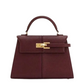 Small Chic Crossbody Purse With Metal Details