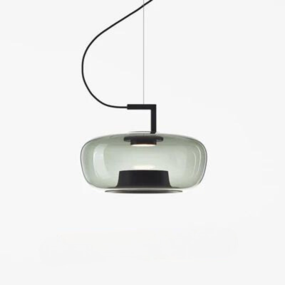 Sleek Glass Hanging Light | Simple Scandinavian Style
