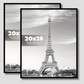 Stylish Photo Frame Set | Black Wall Frames 20x28 - HappyKidMart