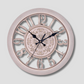 Classic Round Wall Clock | Elegant Detail Design - HappyKidMart