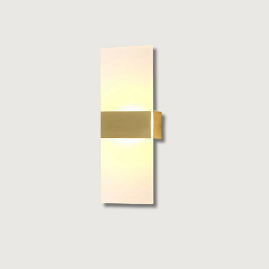 Contemporary Gold LED Wall Light - HappyKidMart