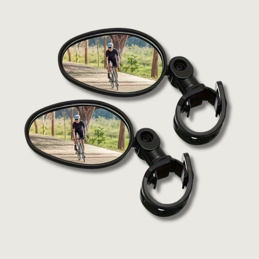 Clear Bike Rear View Mirrors Set of 2 - HappyKidMart