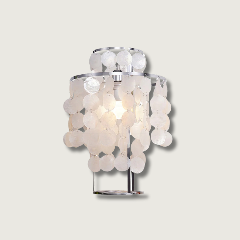 Coastal Mother of Pearl Drop Lamp - HappyKidMart