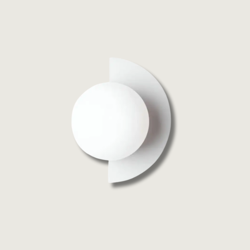 Simple Round LED Wall Sconce - HappyKidMart