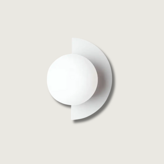 Simple Round LED Wall Sconce - HappyKidMart