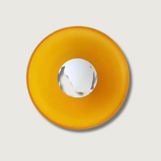Bright Round Wall Lamp | Yellow Home LightingFixture - HappyKidMart