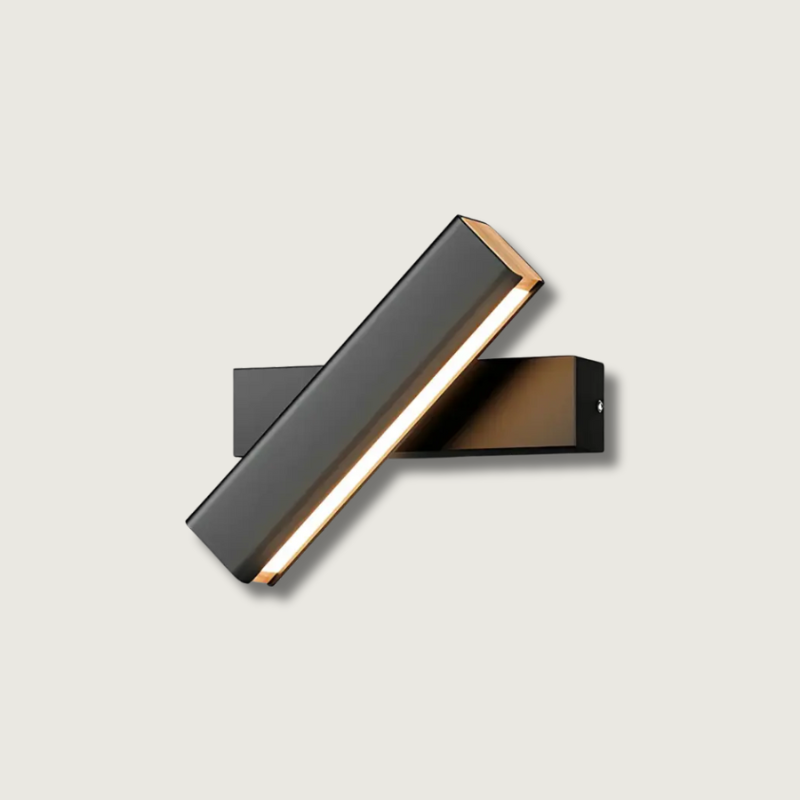 Contemporary LED Black Sconce Light - HappyKidMart