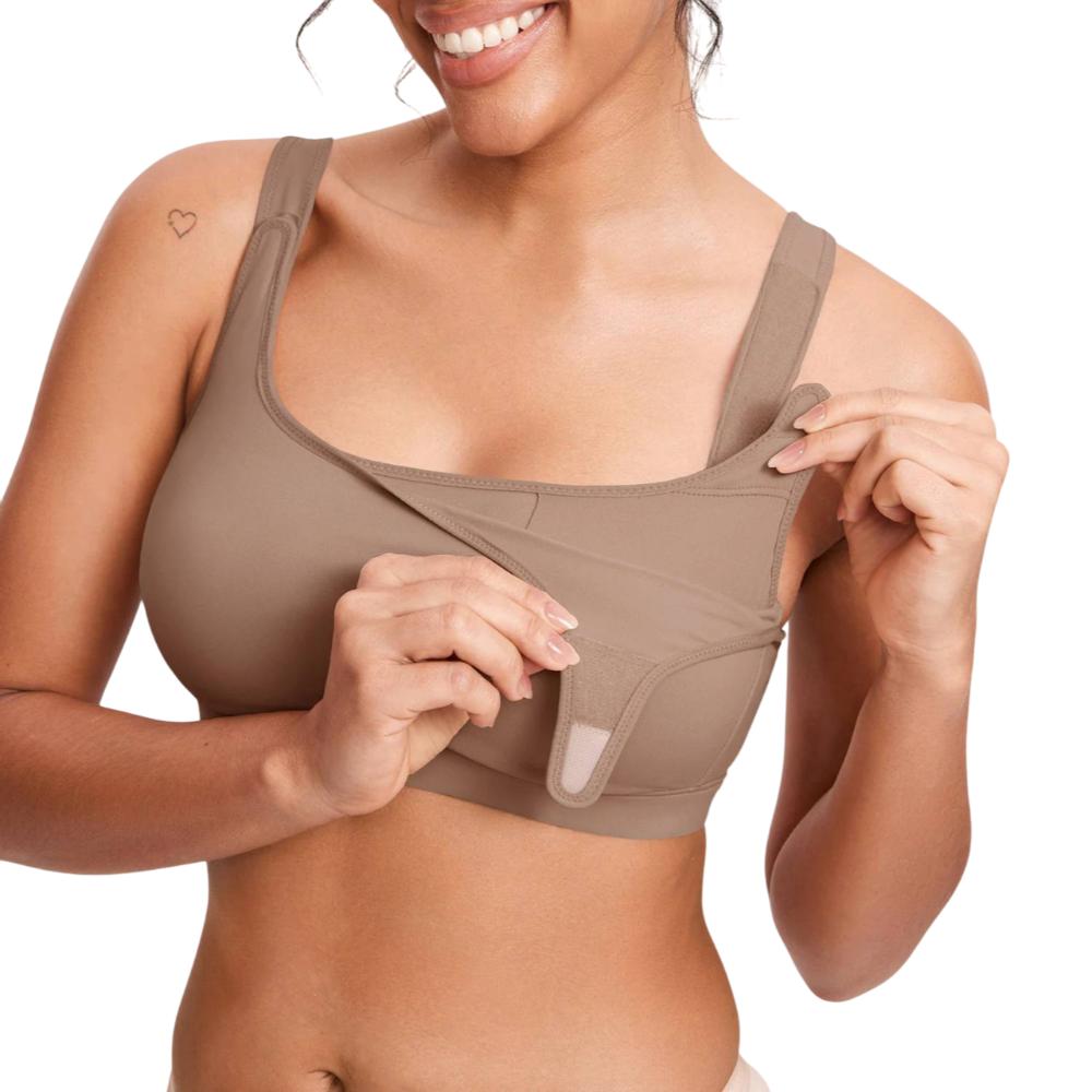 Comfortable Breastfeeding Bra | Easy Pumping Sports Bra