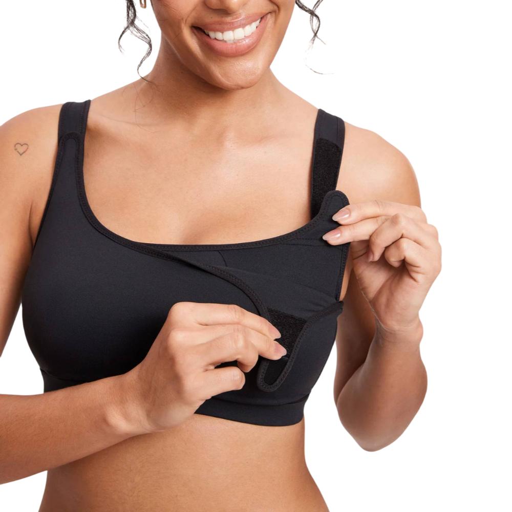 Comfortable Breastfeeding Bra | Easy Pumping Sports Bra