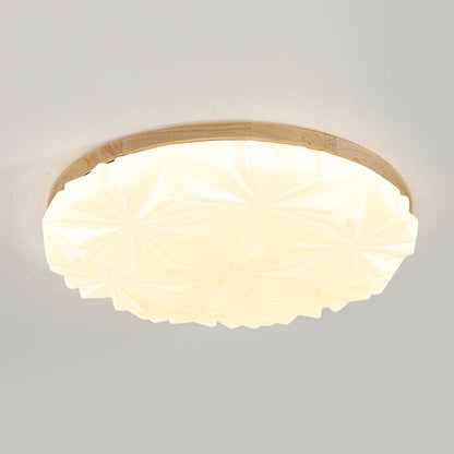 Stylish Wooden Geometric Ceiling Lamp