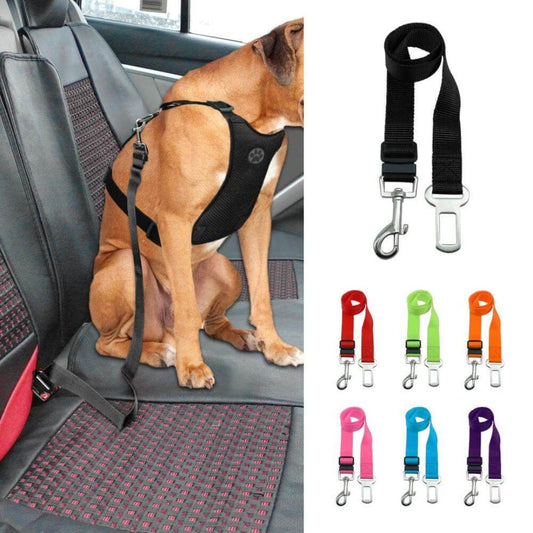 Pet Car Harness Seatbelt Adjustable - HappyKidMart