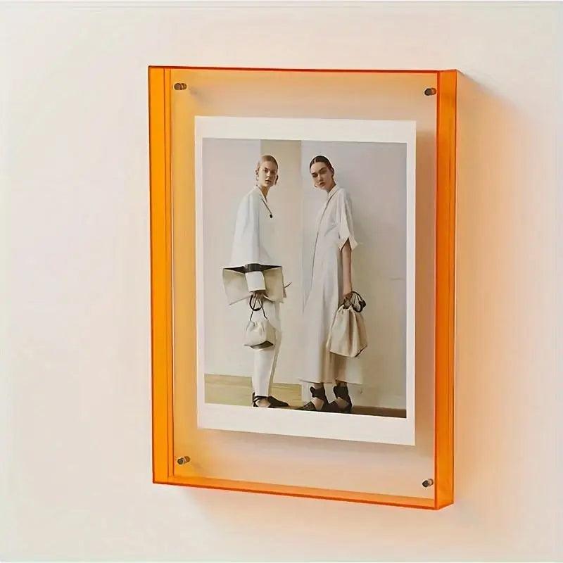 Clear Glass Picture Frame | Elegant Home Decor Style
