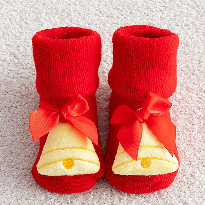 Baby Christmas Socks for Newborns