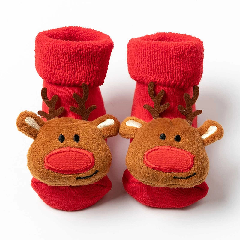 Baby Christmas Socks for Newborns