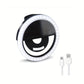Compact LED Ring Light for Selfies