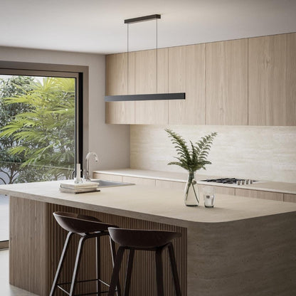 Sleek LED Linear Suspension Light
