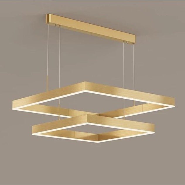 Luxury LED Square Chandelier Lighting