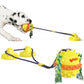 Fun Dog Suction Toy with Chew Ball