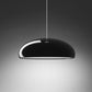 Stylish Hanging Light | Round Chrome Shade LED