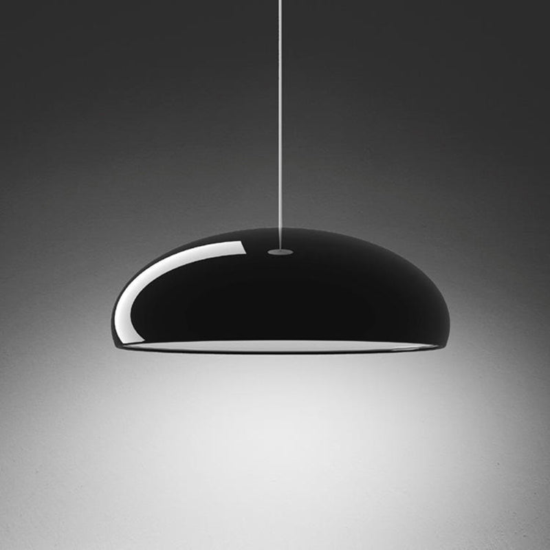 Stylish Hanging Light | Round Chrome Shade LED