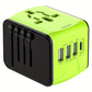 Global Travel Charger | 4 USB Ports with Type C