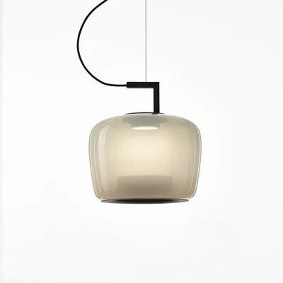 Sleek Glass Hanging Light | Simple Scandinavian Style