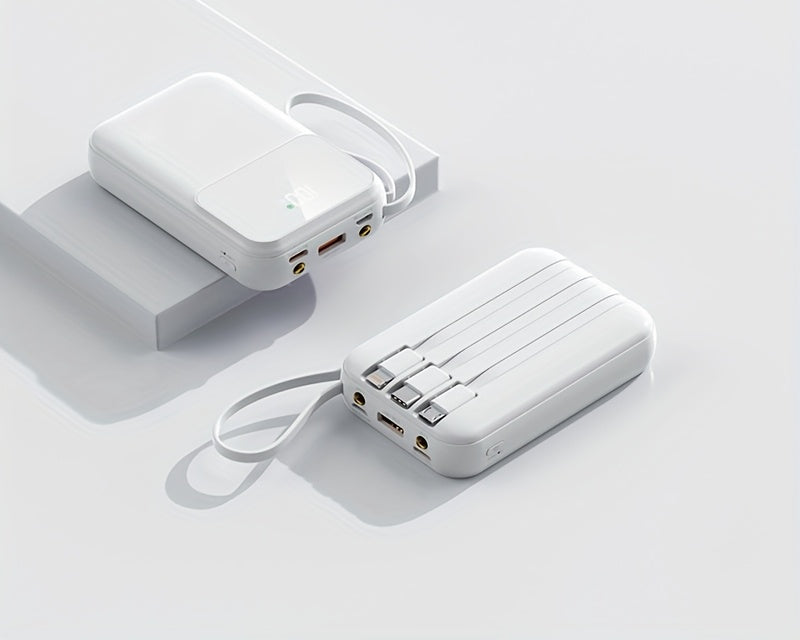 Portable Phone Charger 10000mAh with Cable