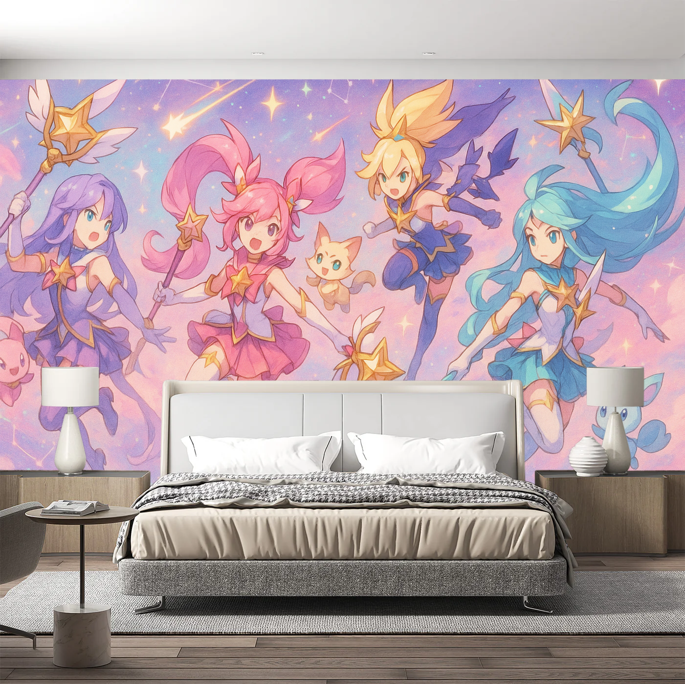 Fantasy Gaming Wall Art | Cosmic Hero Decor - HappyKidMart
