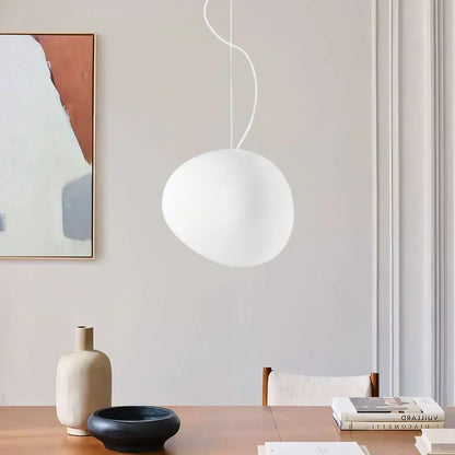 Stylish Hanging Light | Soft Glass Shade
