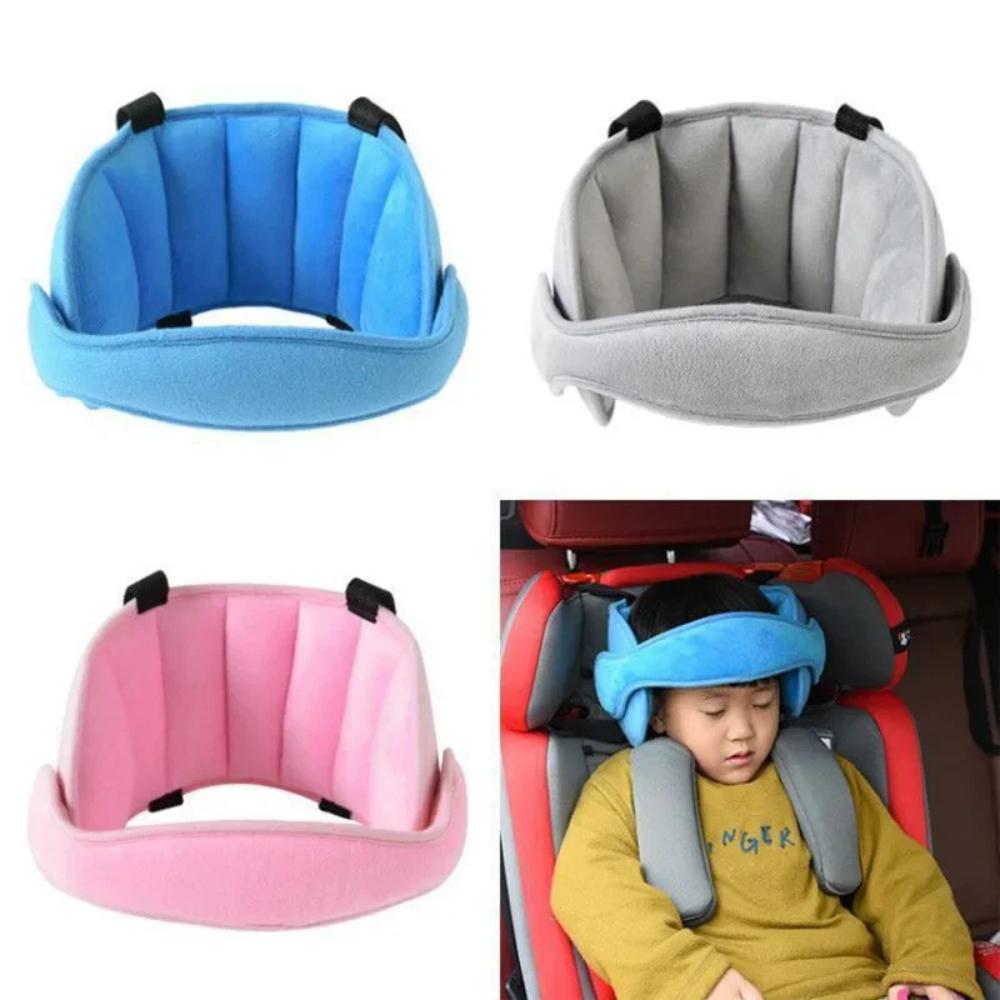 Child safety car seat head support